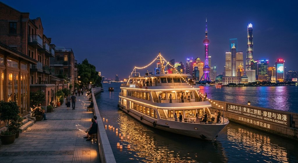 上海夜生活：江风徐来，开启一场沉浸式游船之旅